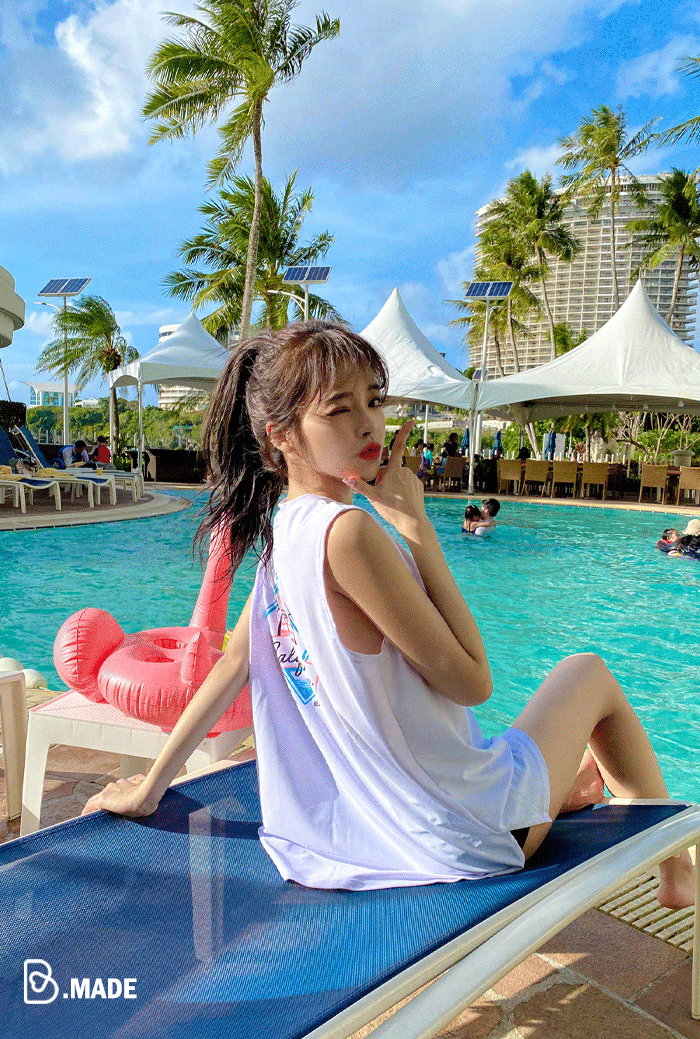 [Same-day shipping] UPF50+ Cali Sleeveless shirts Rashguard