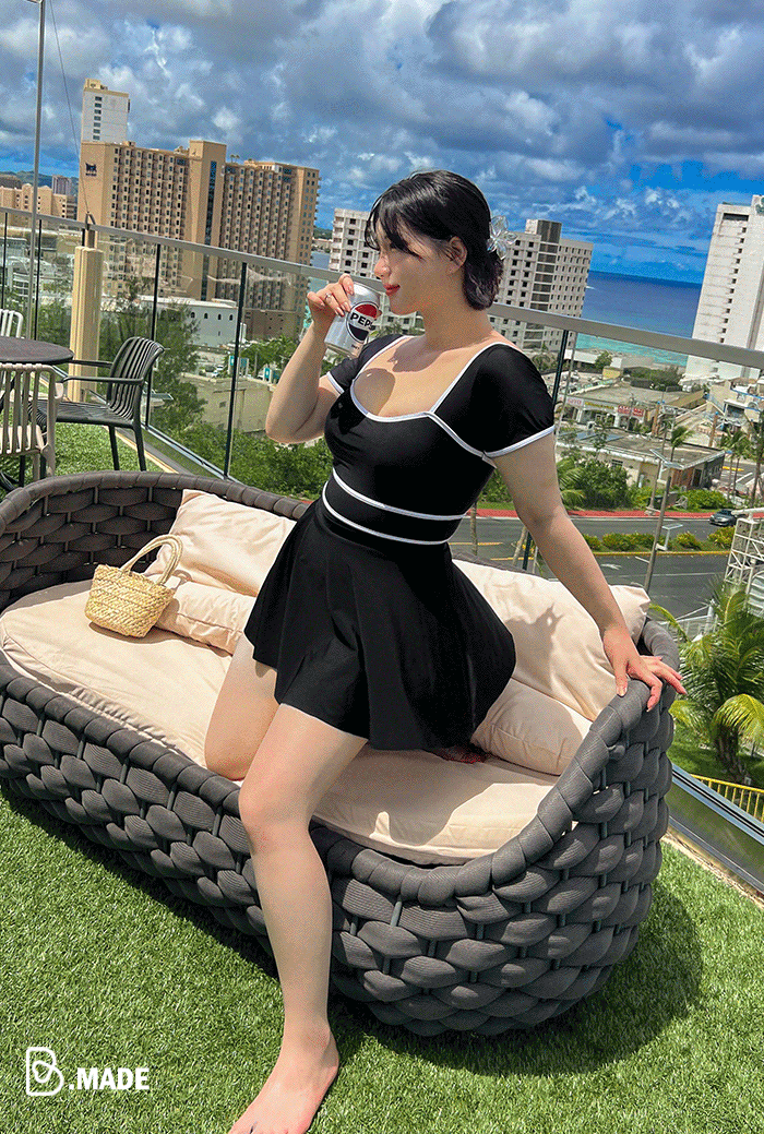 [Same-day shipping] Verona Monokini + Skirt